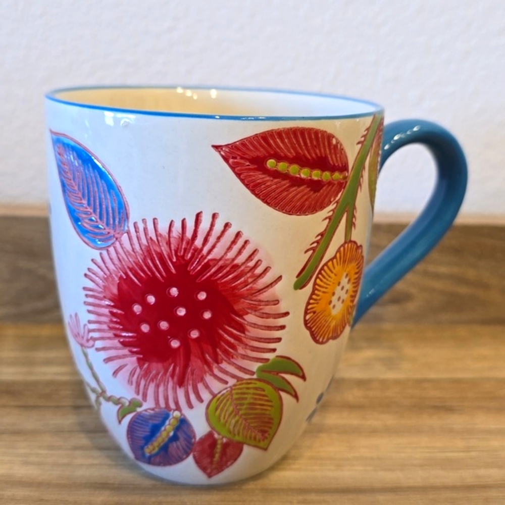 Gallery Tabletops 365 Ceramic Floral Cup Mug